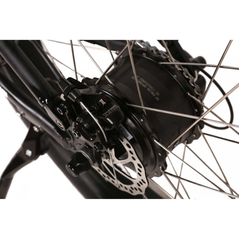 X-Treme Boulderado Fat Tire Step-Through Electric Mountain Bicycle, 48V/17Ah, 500W