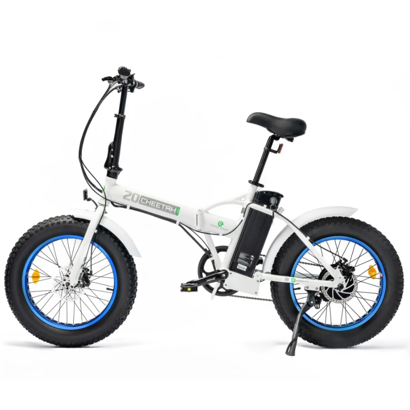 Ecotric 20" Fat Tire Folding Electric Bike, 36V/12.5Ah, 500W UL Certified