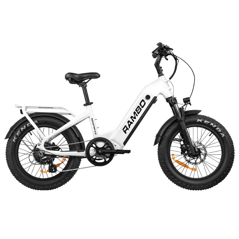 Rambo Rooster 3.0 Step-Through Electric Bike, 48V/15Ah, 750W