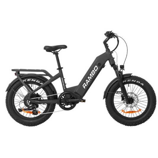 Rambo Rooster 3.0 Step-Through Electric Bike, 48V/15Ah, 750W