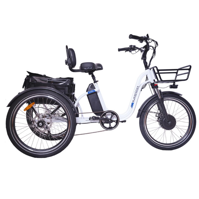 DWMeigi Blazer Full Suspension Electric Tricycle, 48V/16Ah, 750W