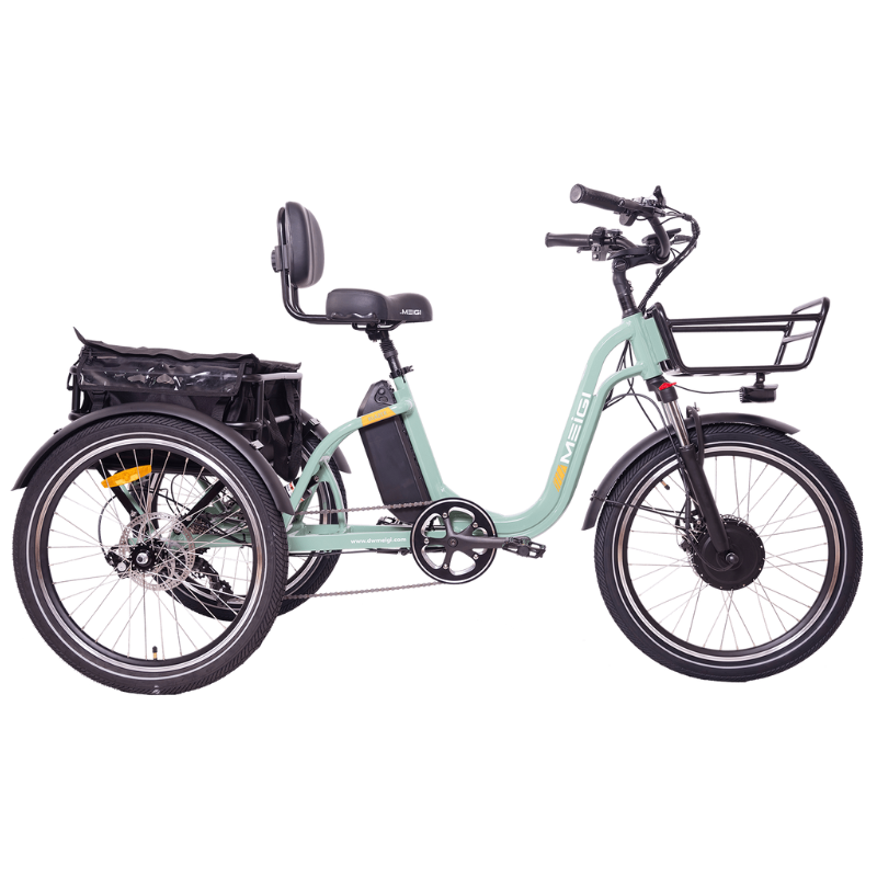 DWMeigi Blazer Full Suspension Electric Tricycle, 48V/16Ah, 750W