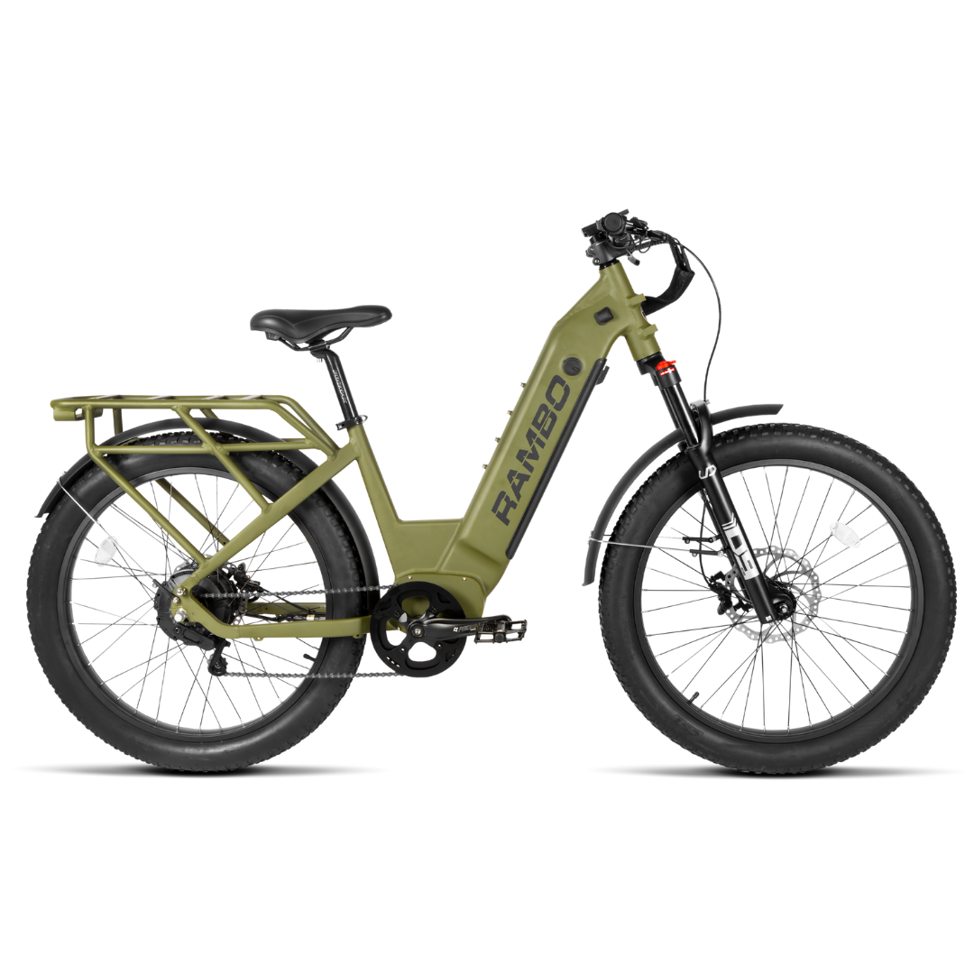 Rambo Nomad 2.0 Off-Road Hunting Electric Bike 48V/15Ah, 1000W