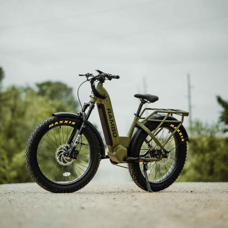 Rambo Rebel 2.0 Electric Bike, 48V/15Ah, 1000W