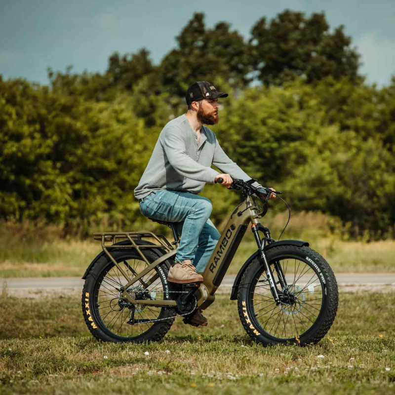 Rambo Rebel 2.0 Electric Bike, 48V/15Ah, 1000W