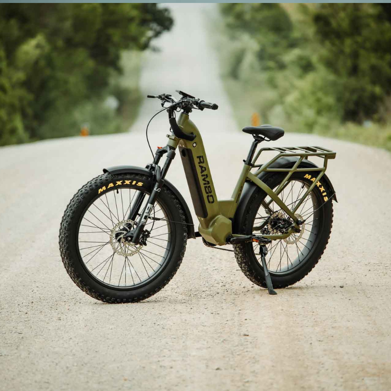 Rambo Rebel 2.0 Electric Bike, 48V/15Ah, 1000W