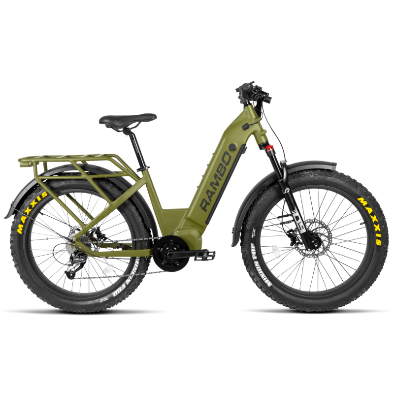 Rambo Rebel 2.0 Electric Bike, 48V/15Ah, 1000W