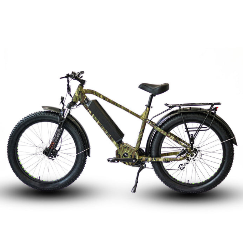EUNORAU FAT-HD All Terrain Mid-Drive Electric Bike, 48V/15.6Ah, 1000W
