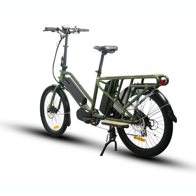 EUNORAU MAX-CARGO Long-Tail Electric Cargo Bike, 48V/14Ah, 750W